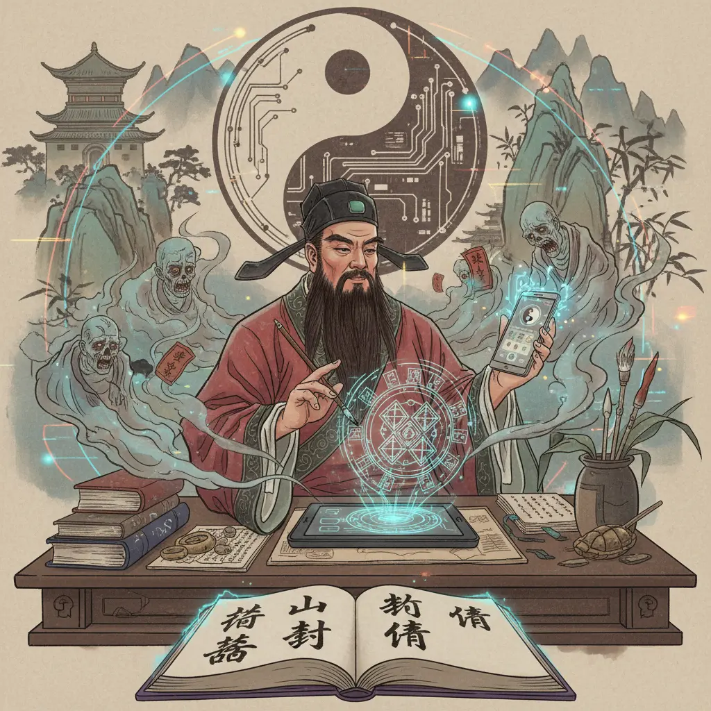 算命師傅 - 茅山道術