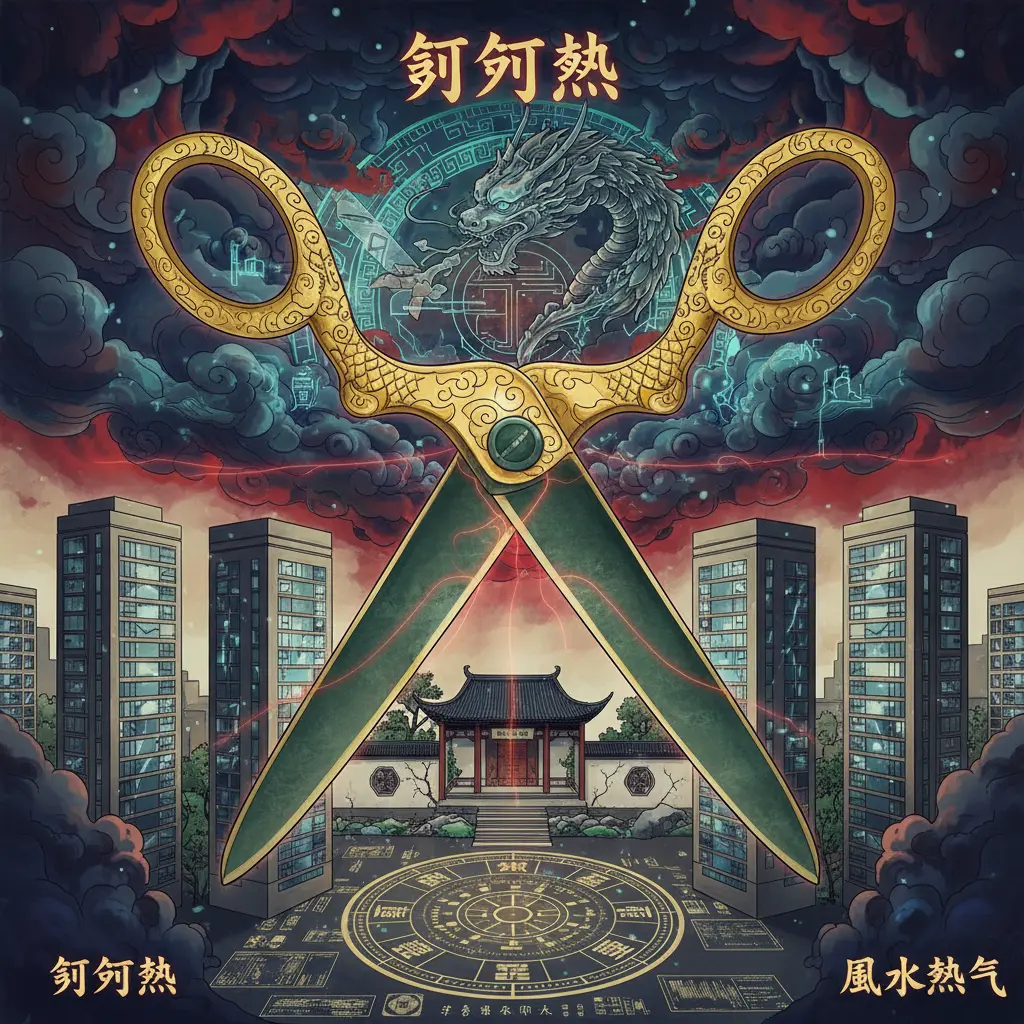 風水煞氣 - 剪刀煞