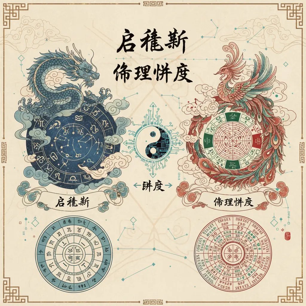 命理比較 - 占星術