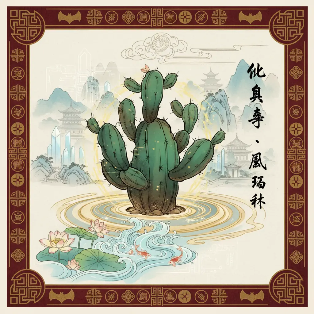 風水植物 - 仙人掌
