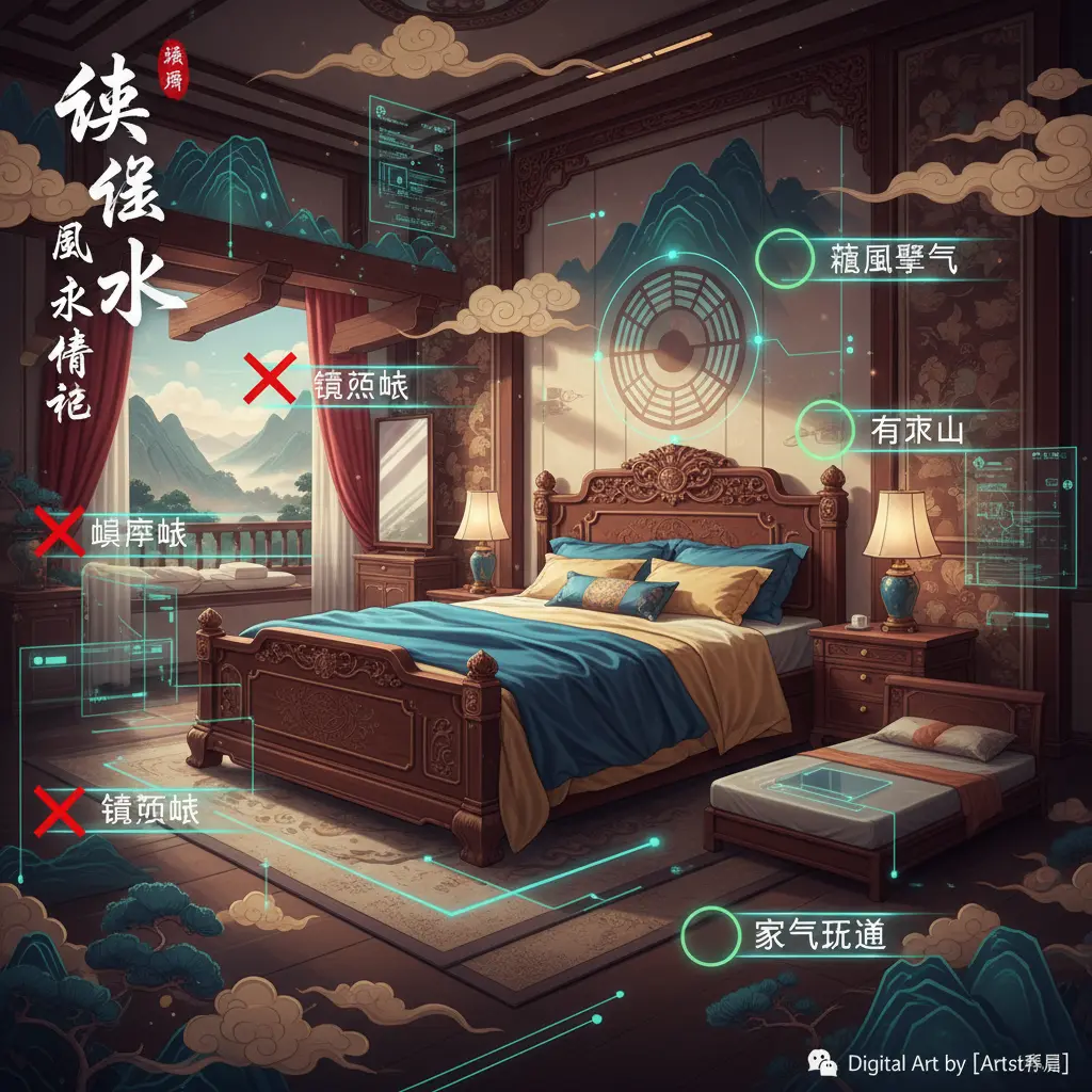風水禁忌 - 牀位風水