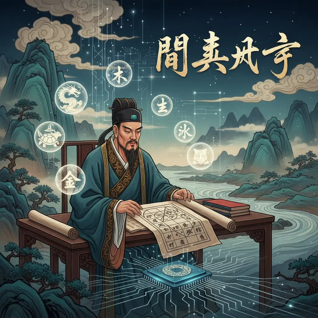 八字 - 問真八字