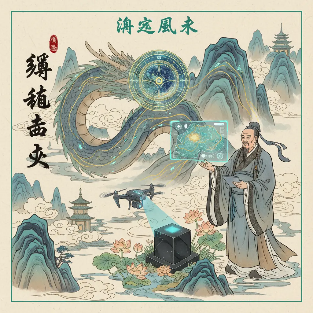 陰宅風水 - 尋龍點穴