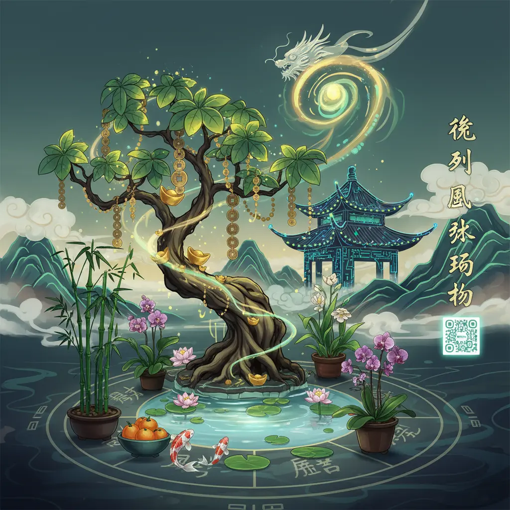 風水植物 - 催財