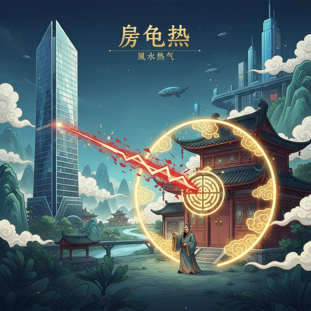 風水煞氣 - 屋角煞