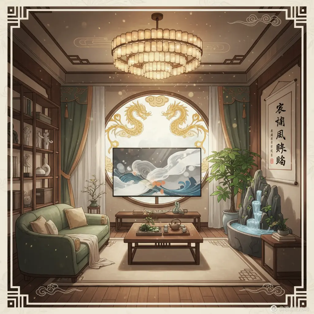 風水佈局 - 客廳風水