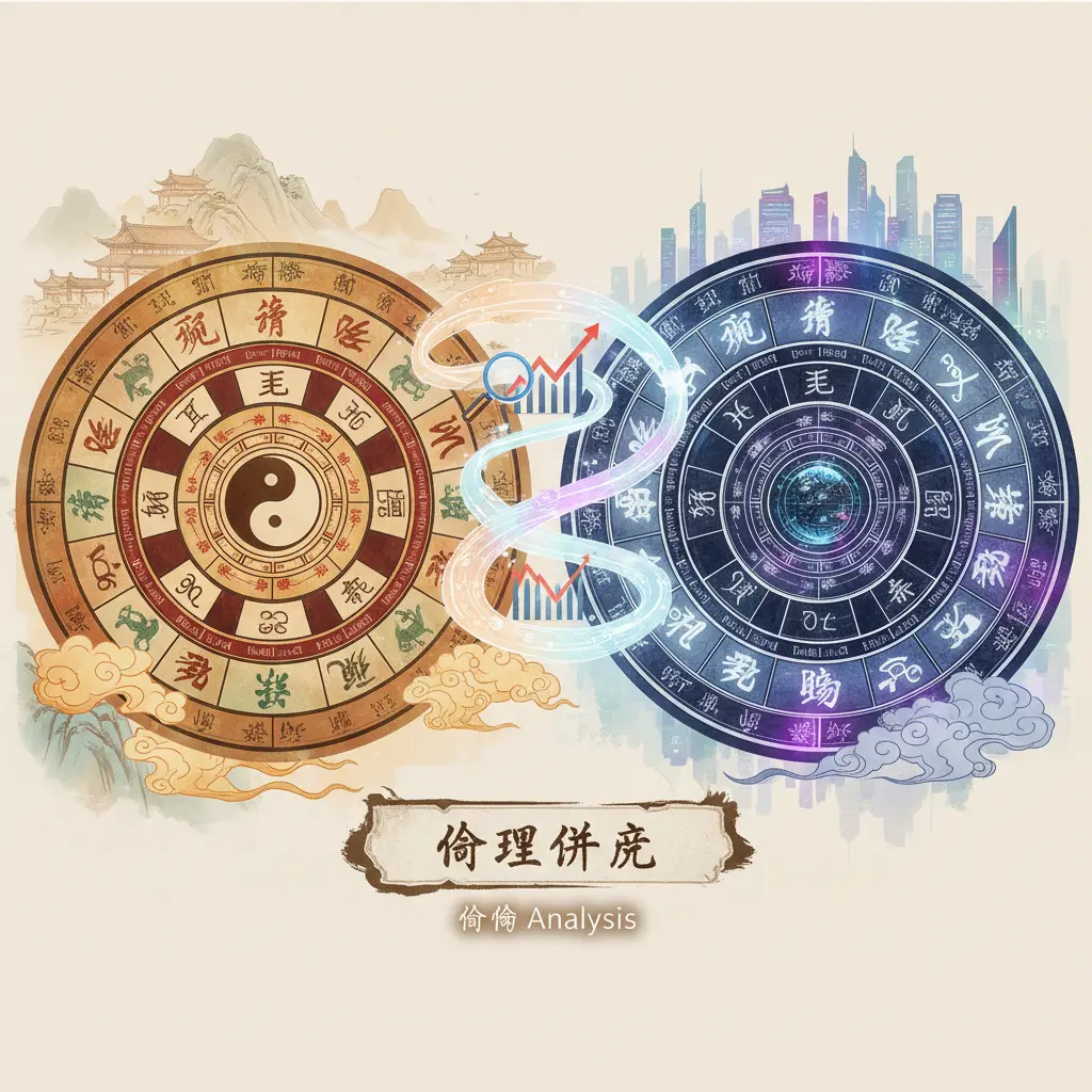 命理比較 - 命盤