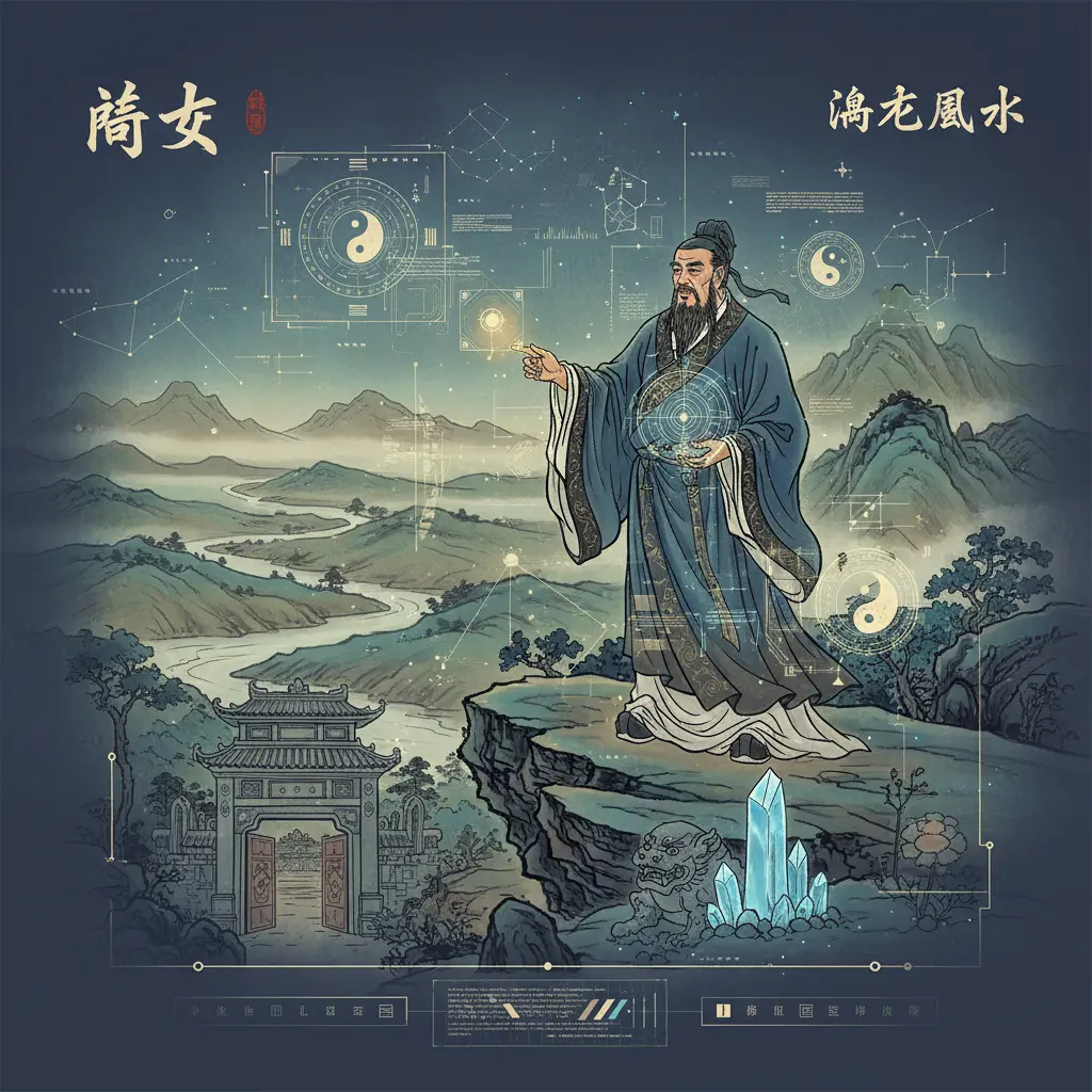 陰宅風水 - 點穴