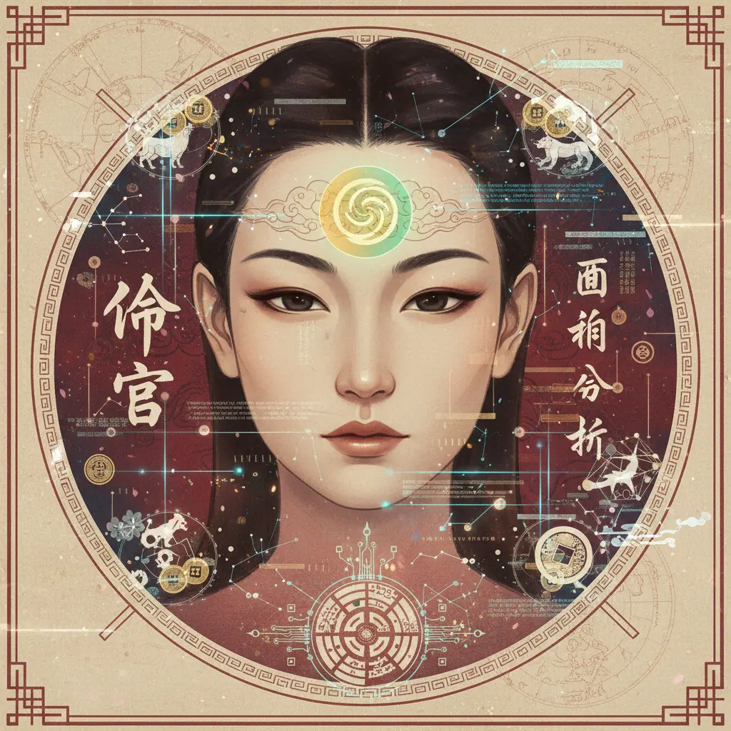 面相分析 - 命宮