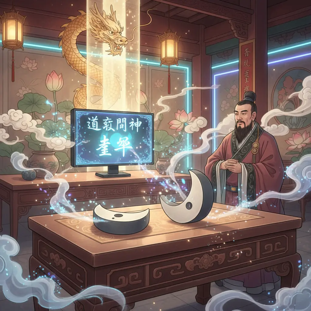 道教問神 - 杯筊