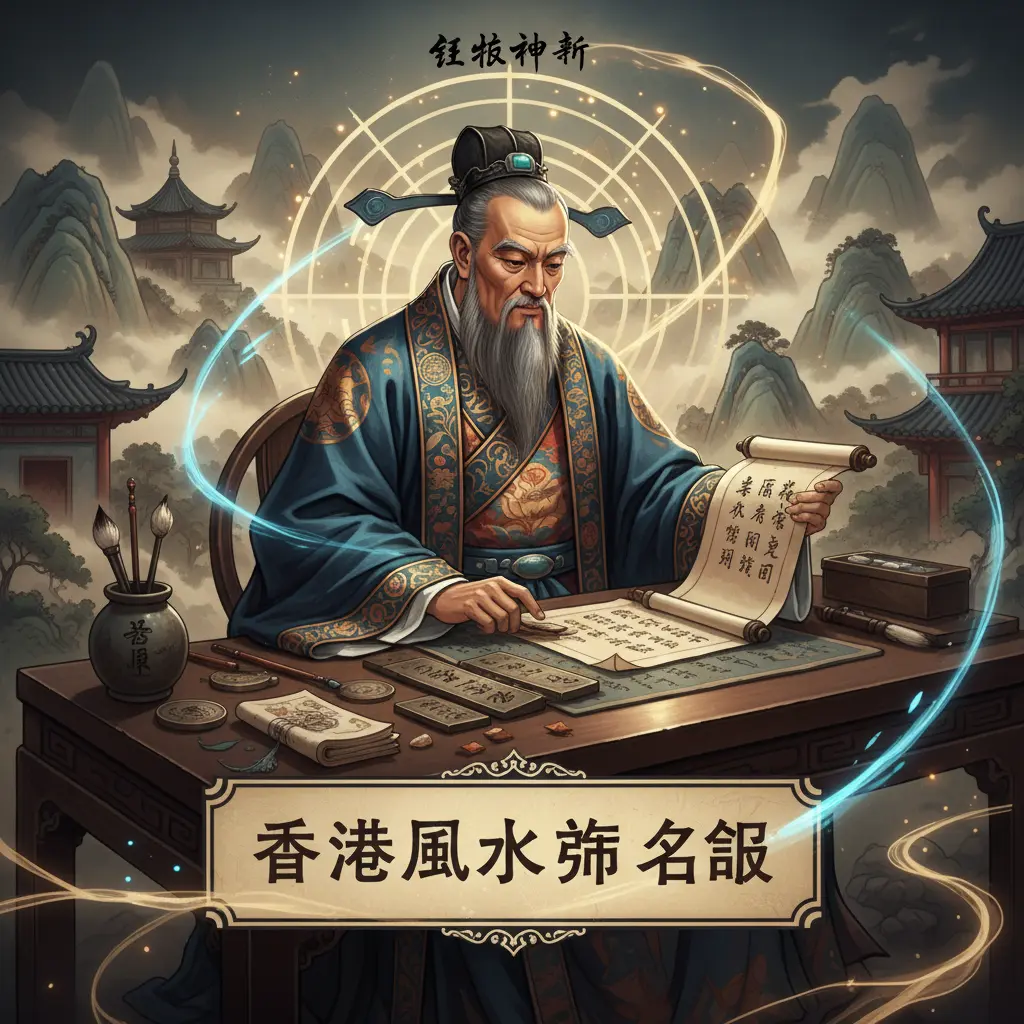 香港風水師名錄 - 鐵板神算
