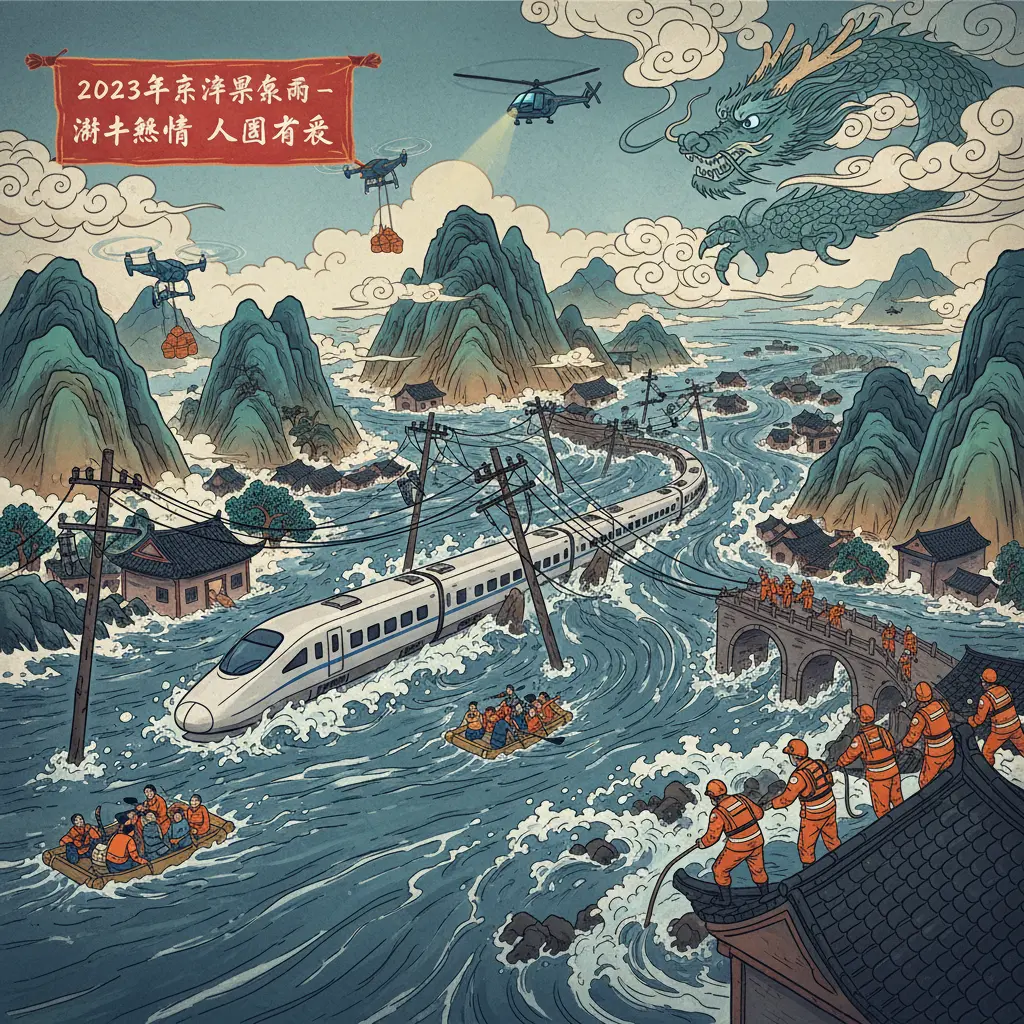 洪災 - 2023年京津冀暴雨