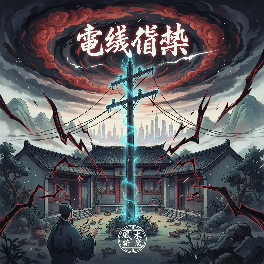 風水煞氣 - 電線桿煞