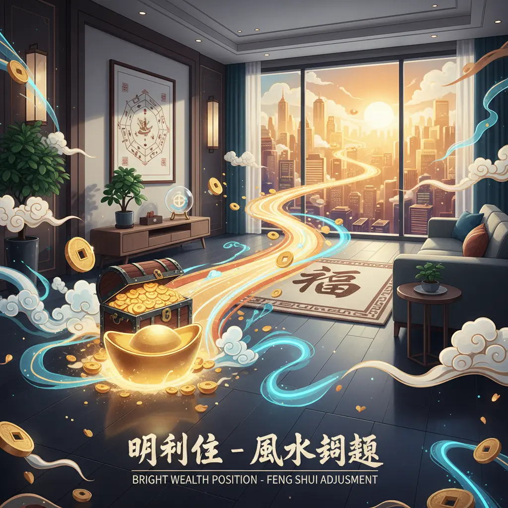 風水調整 - 明財位