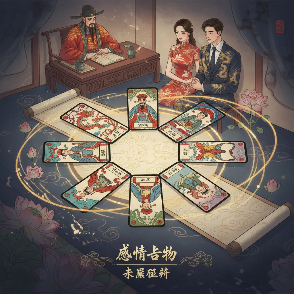 感情占卜 - 塔羅牌陣