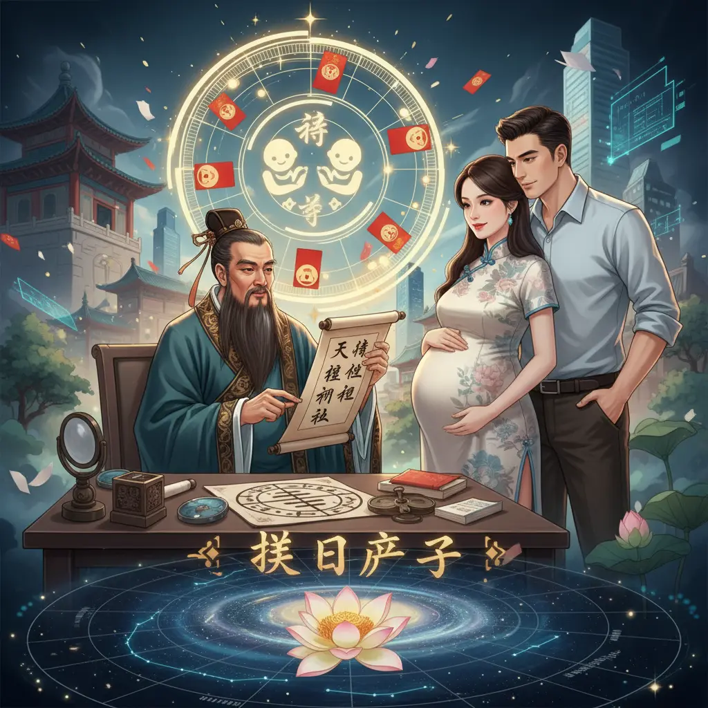 睇相師傅 - 擇日產子