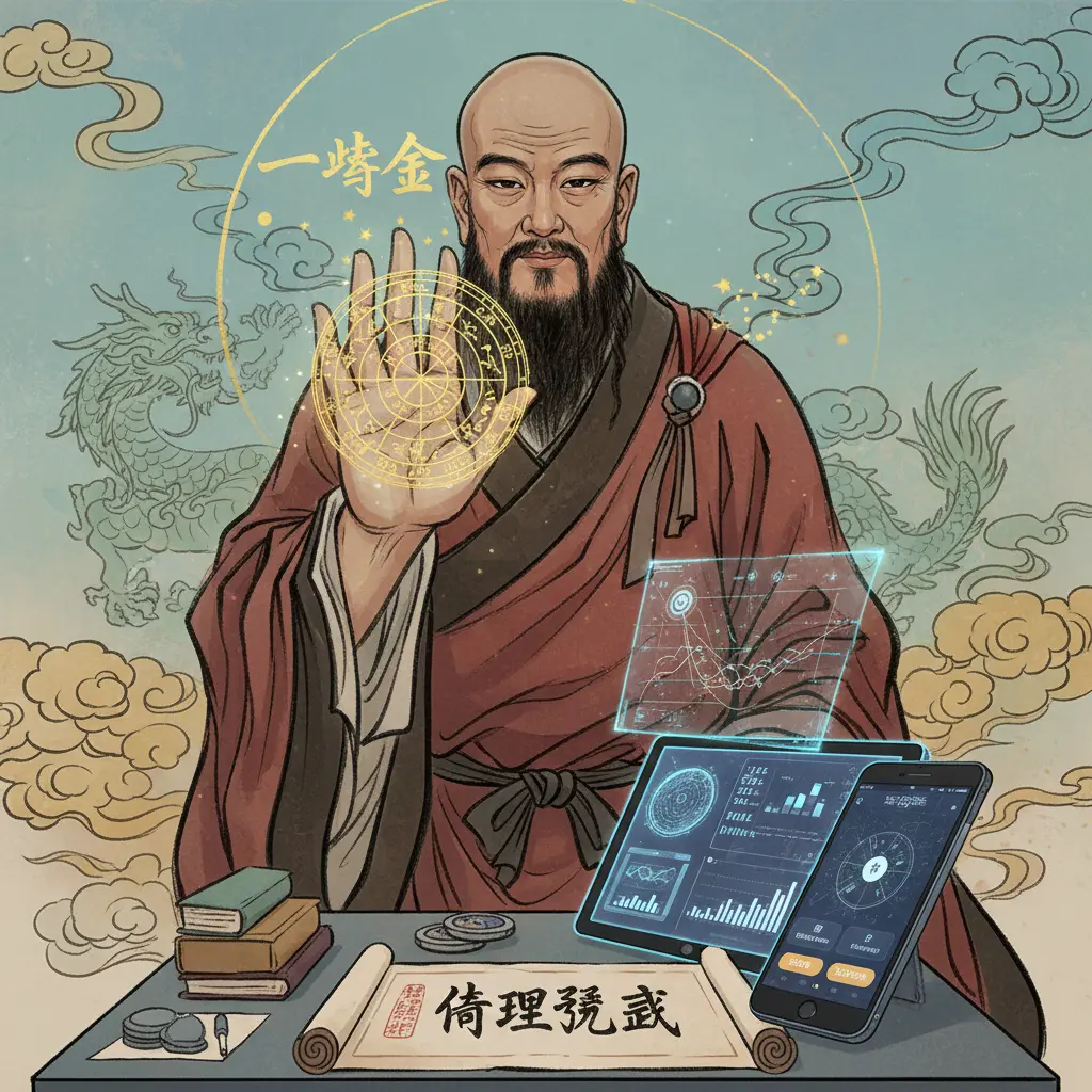 命理預測 - 達摩一掌金