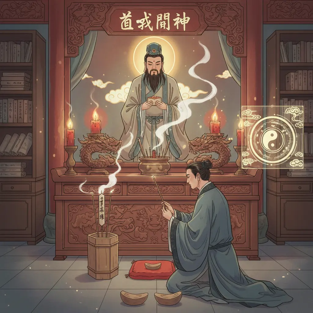 道教問神 - 求籤