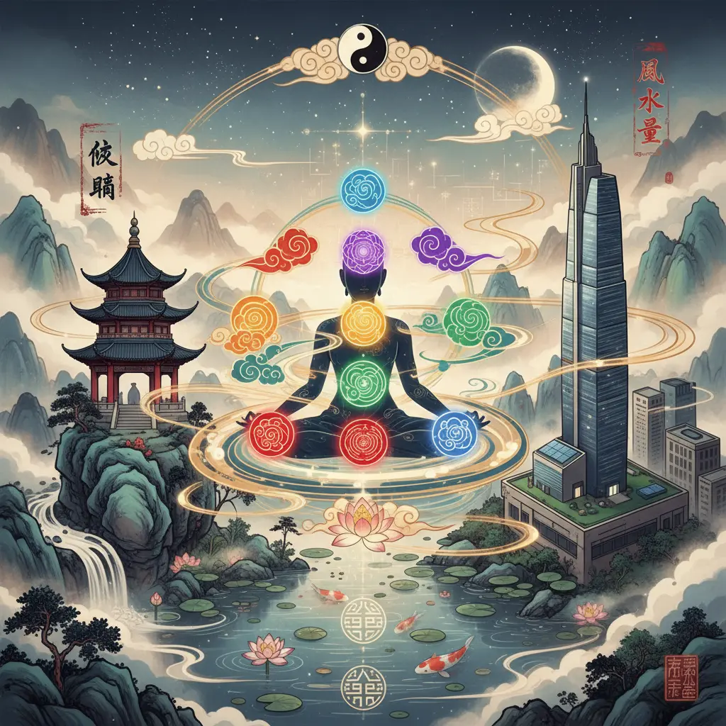 風水能量 - 脈輪