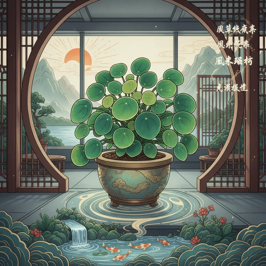 風水植物 - 圓葉壁錢草