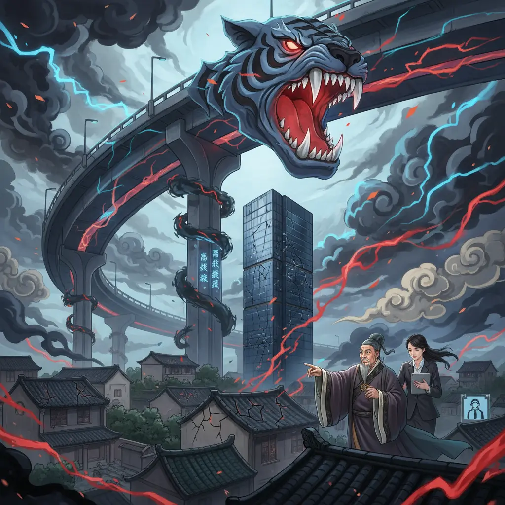 風水煞氣 - 高架橋