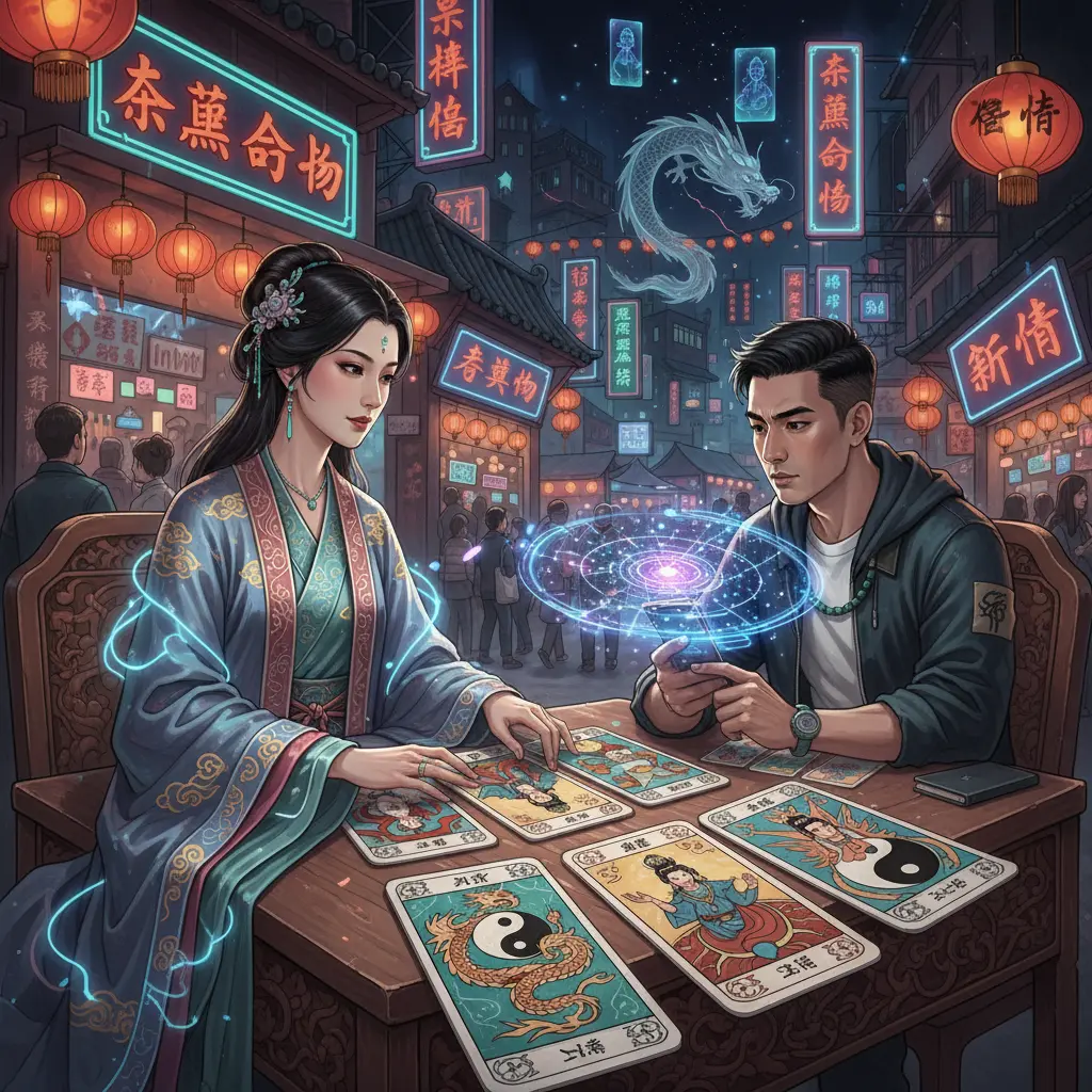 廟街算命 - 塔羅占卜