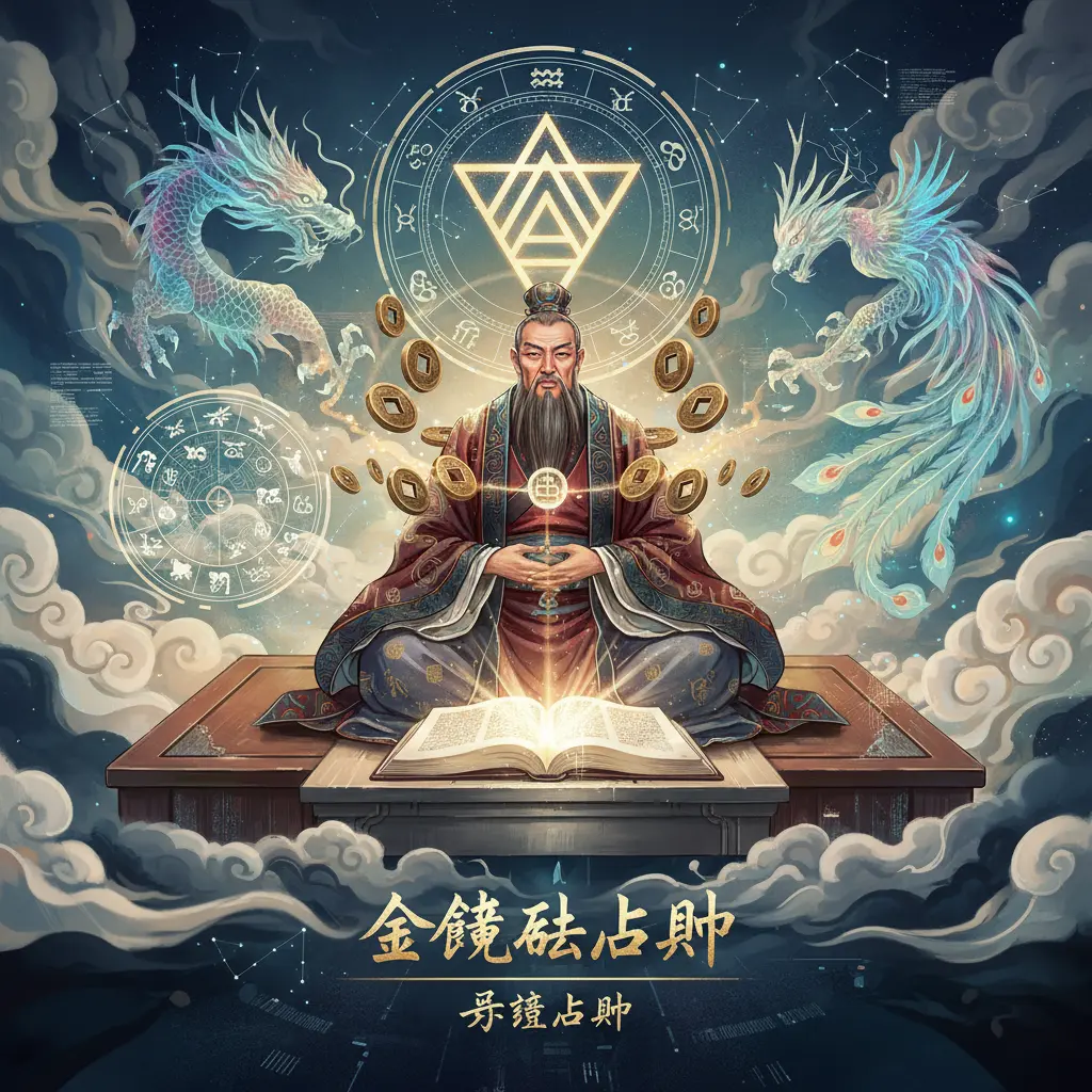 易經占卜 - 金錢卦占卜