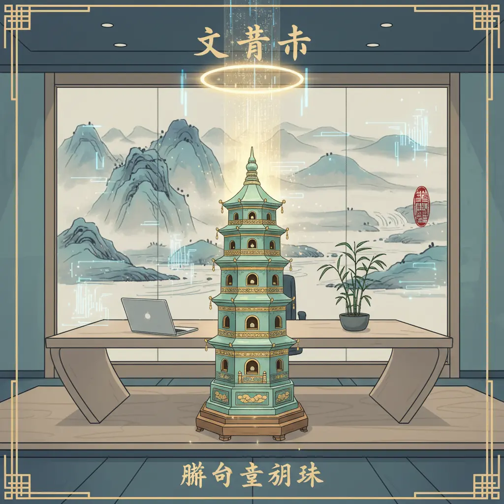 辦公室風水 - 文昌塔