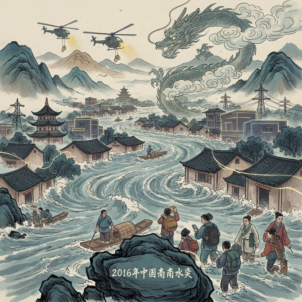 洪災 - 2016年中國南方水災