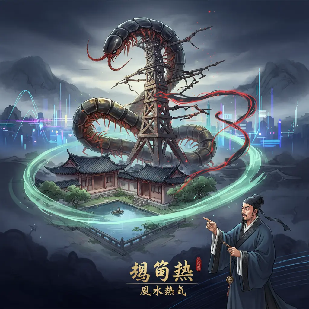 風水煞氣 - 蜈蚣煞