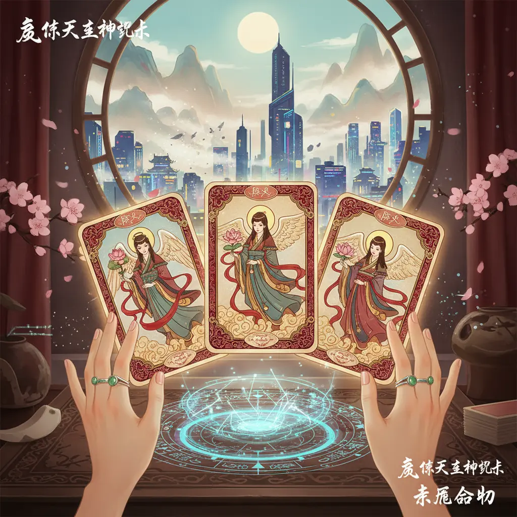 塔羅占卜 - 浪漫天使神諭卡