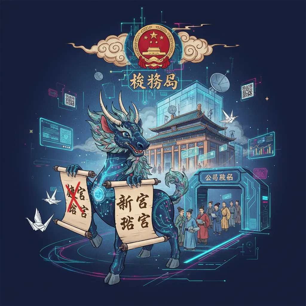 公司改名 - 稅務局