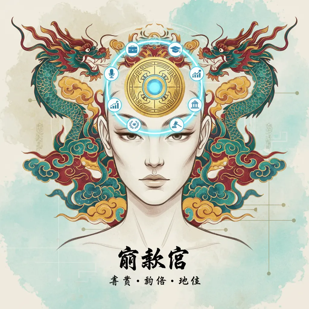 面相分析 - 官祿宮