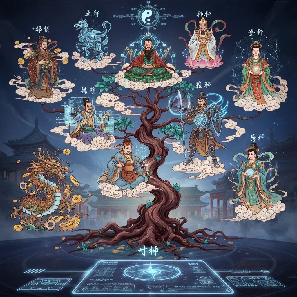 八字批命 - 十神