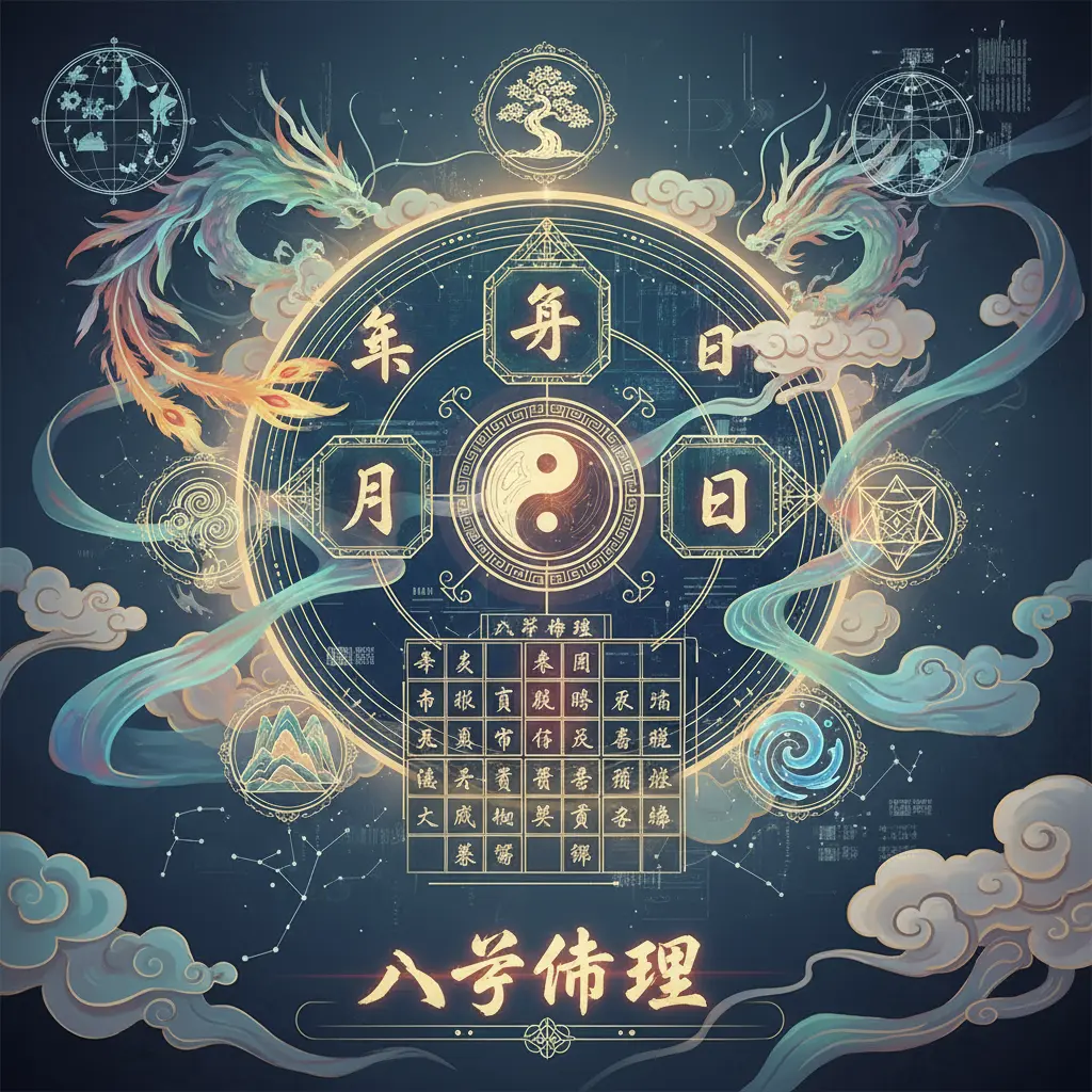八字 - 八字命盤