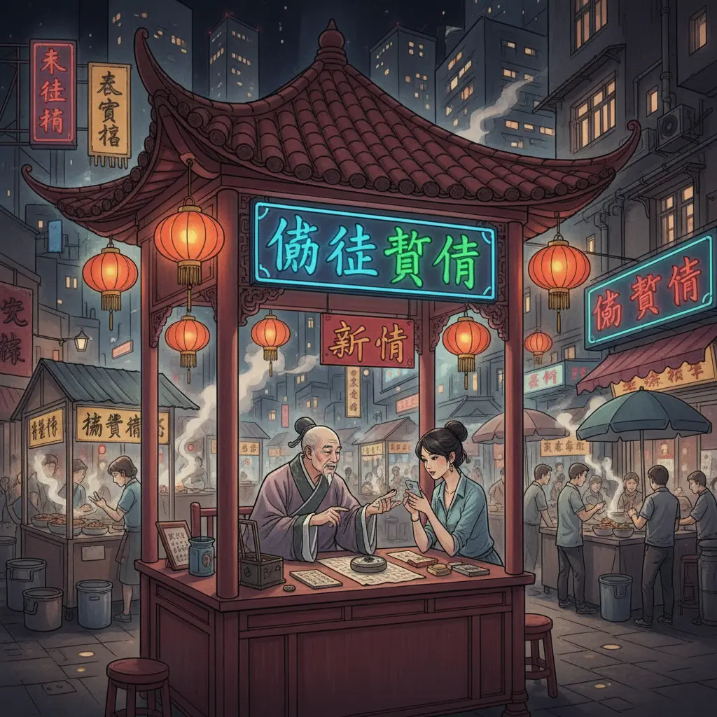 廟街算命 - 廟街