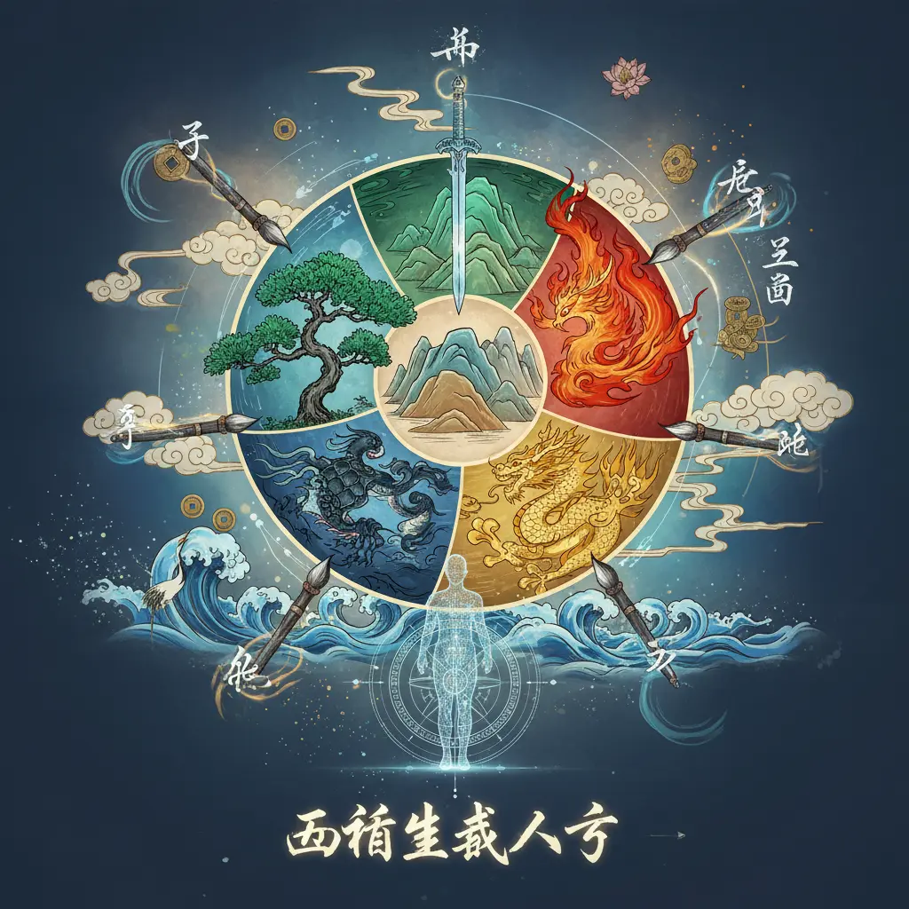 生辰八字 - 五行