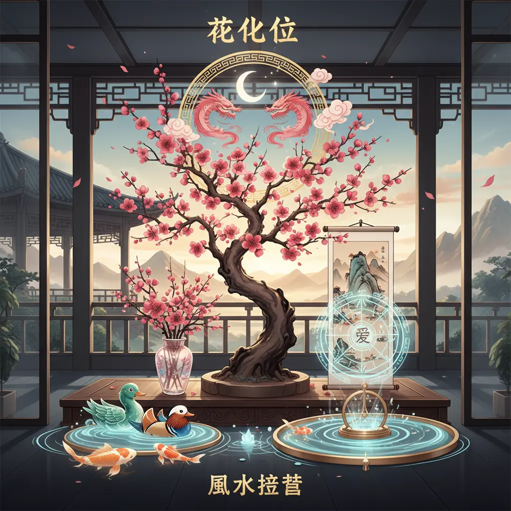 風水擺設 - 桃花位