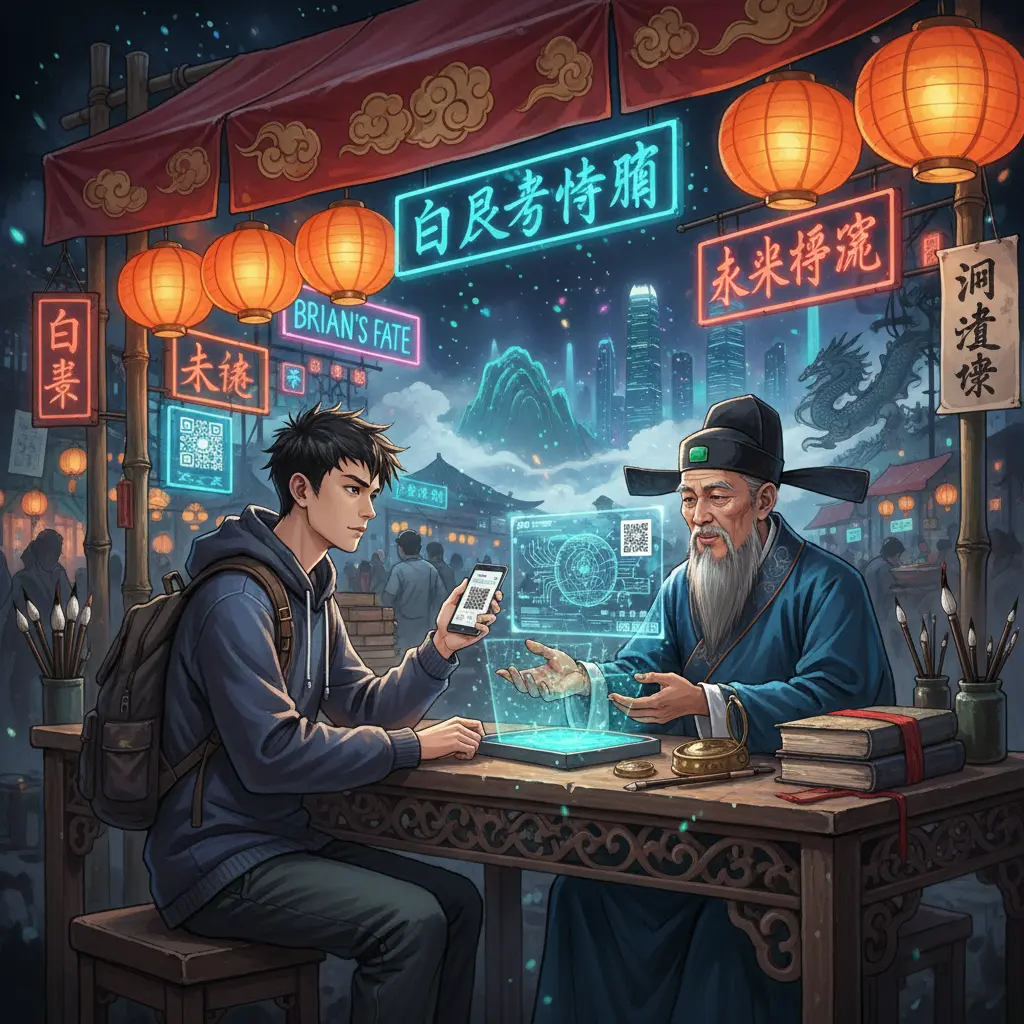 廟街算命 - Brian