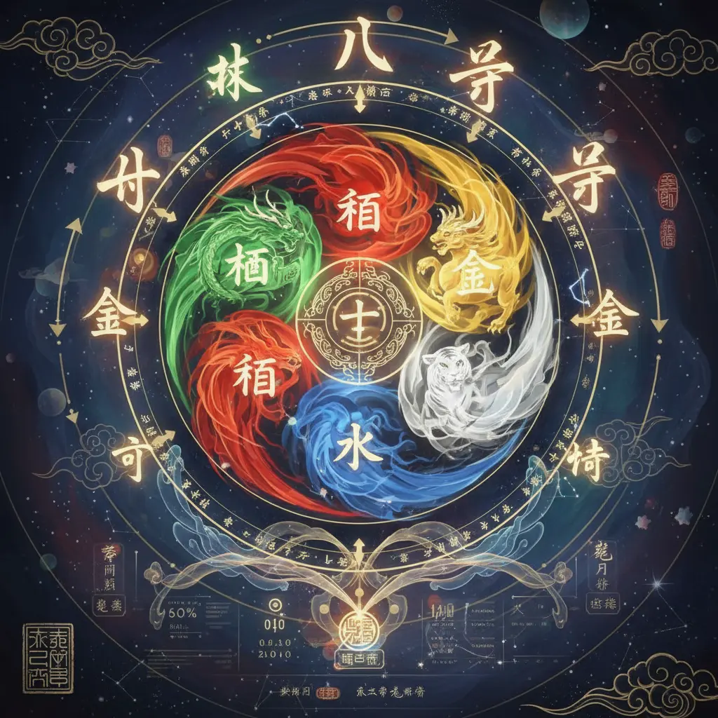 八字批命 - 五行