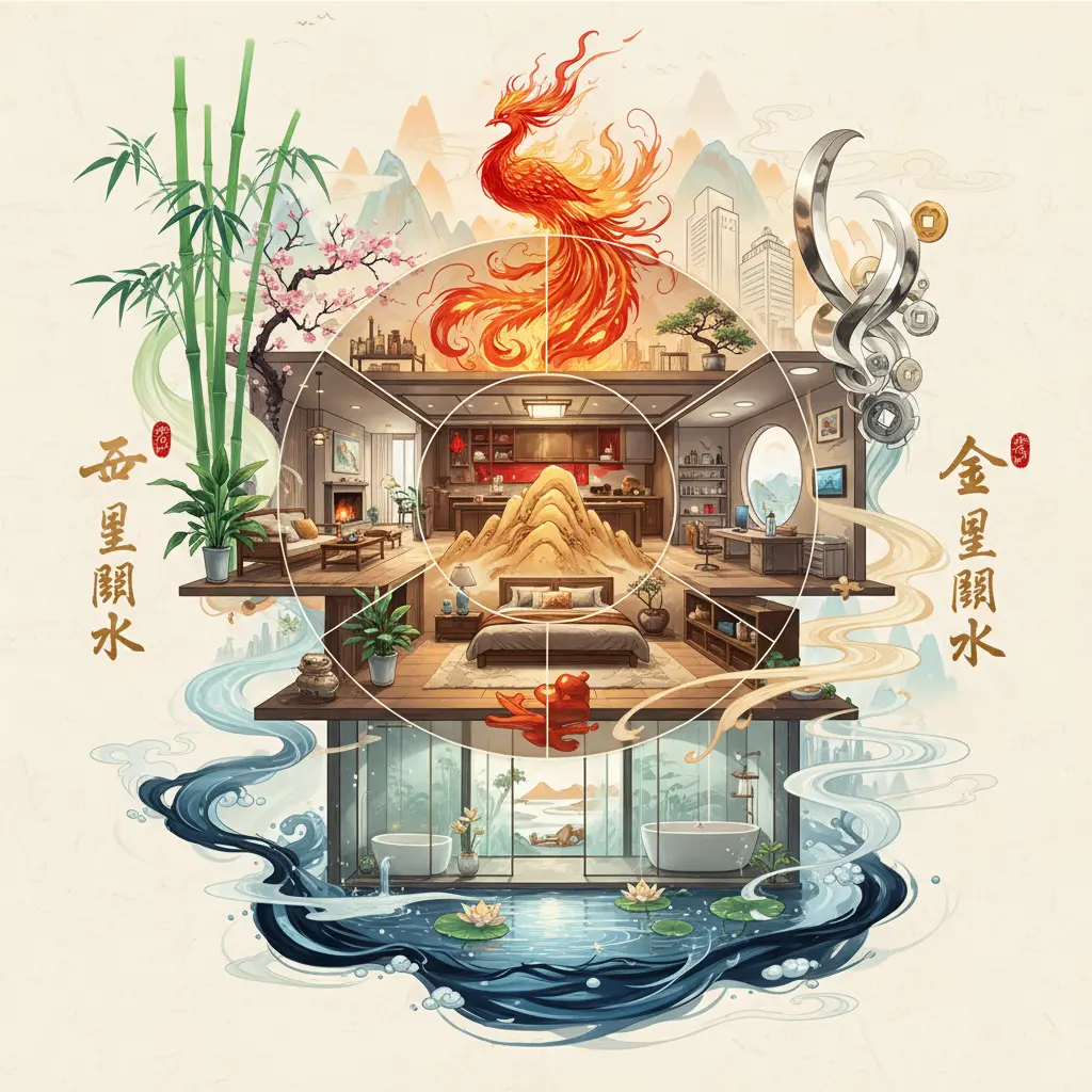 家居風水 - 五行