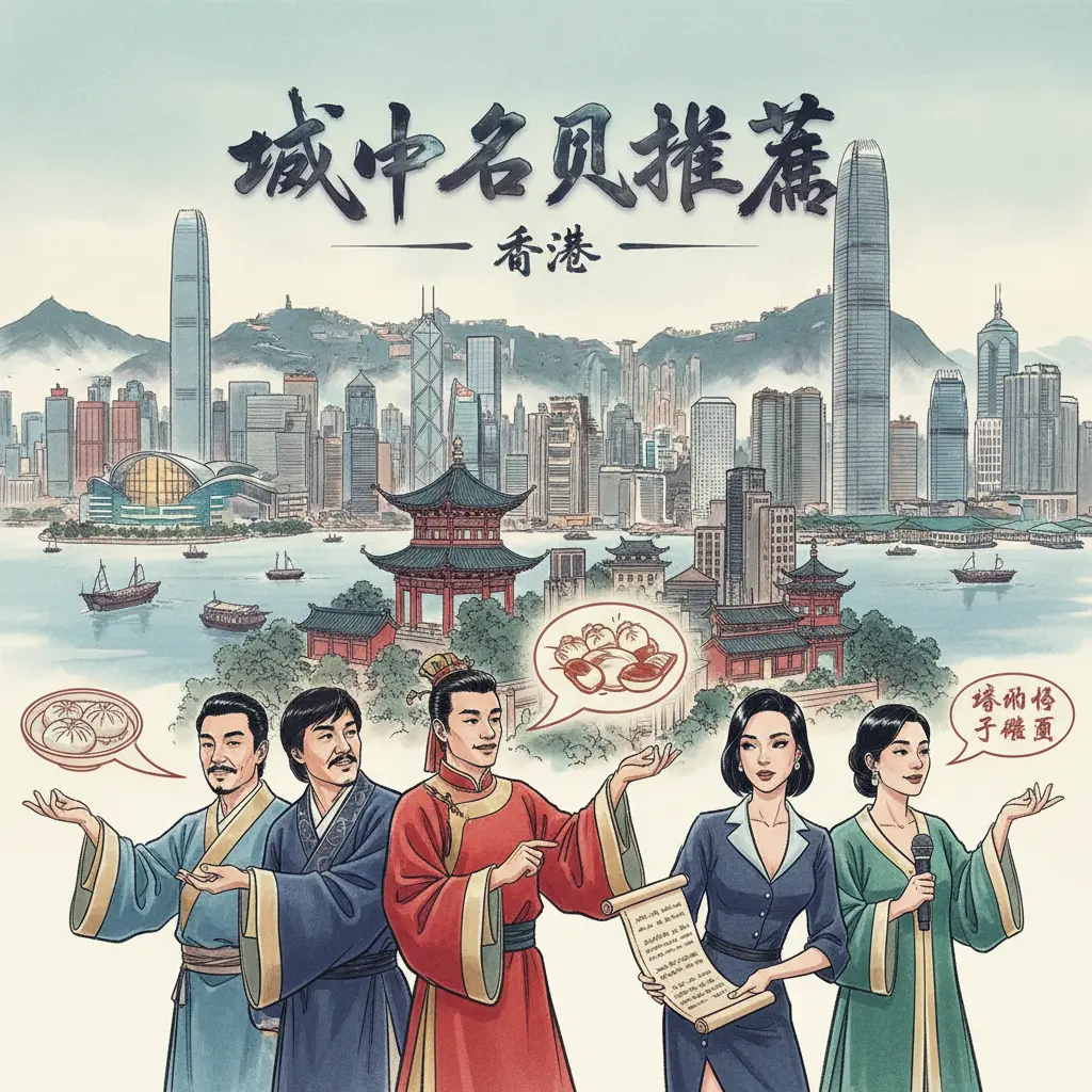 城中名人推薦 - 香港