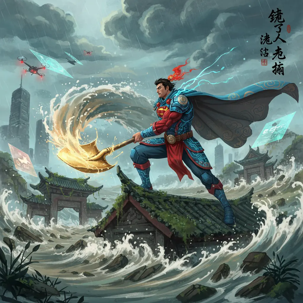 洪災 - 鏟子超人