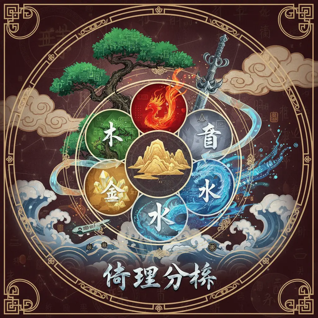 命理分析 - 五行