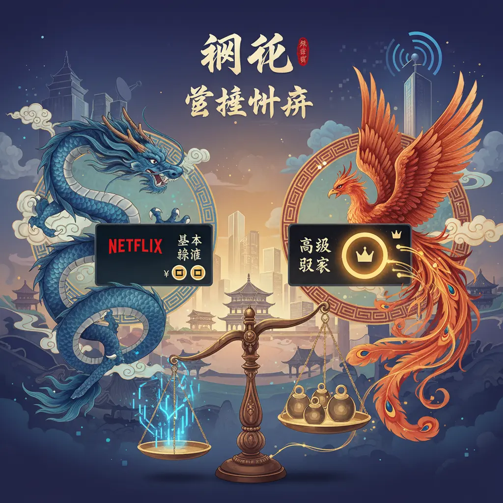收費比較 - Netflix