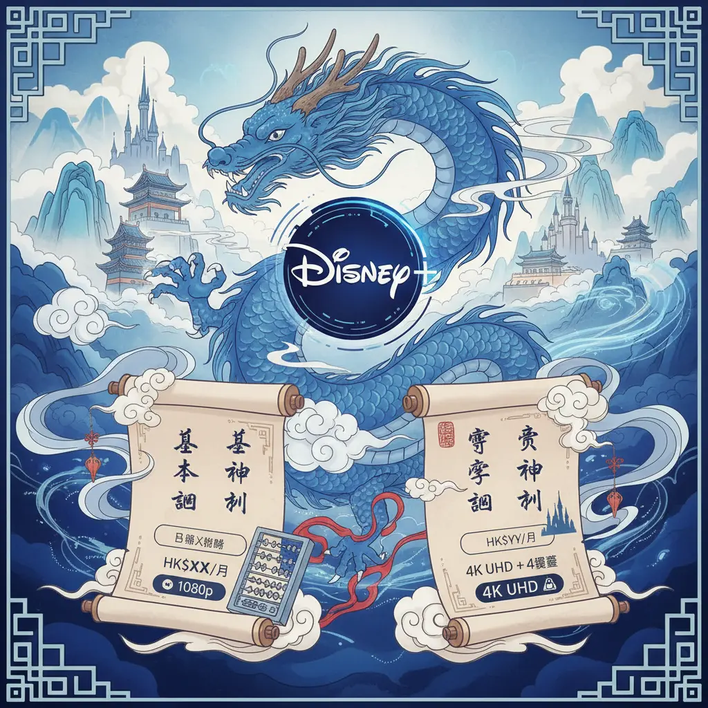 收費比較 - Disney