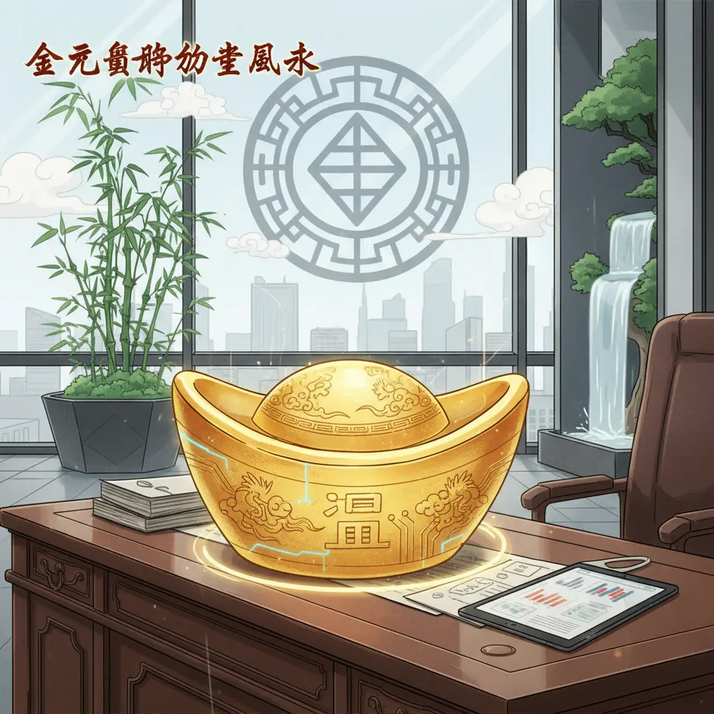 辦公室風水 - 金元寶
