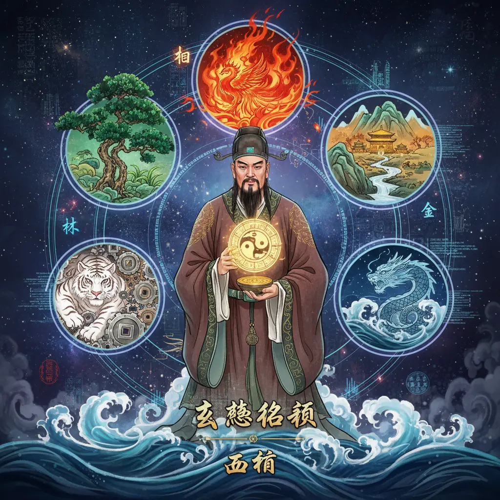 玄學名師 - 五行