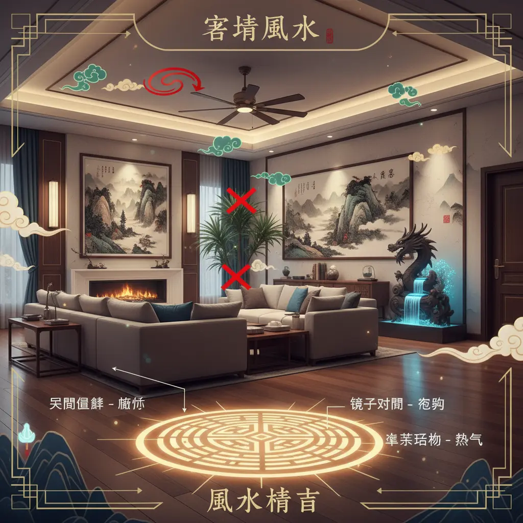 風水禁忌 - 客廳風水