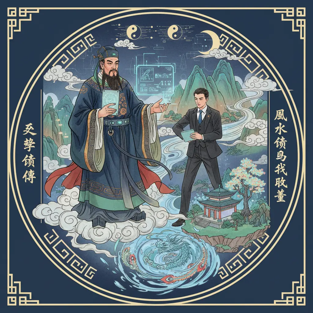 風水師與自我改善 - 玄學師傅